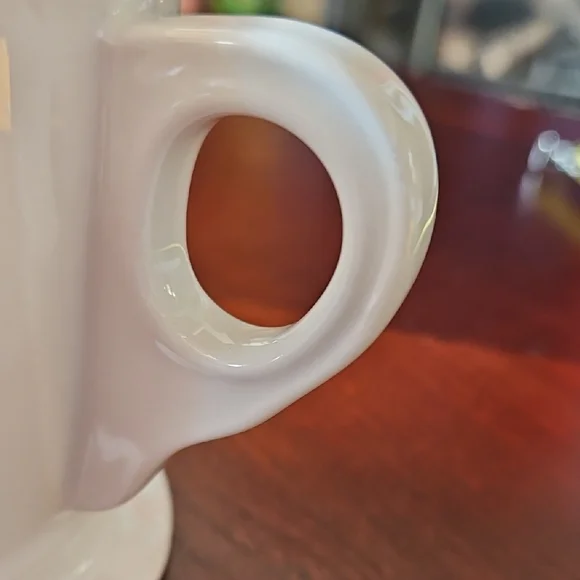 Anthropologie Monogram "Shaving" Style Mugs, Sold Separately - Picture 3 of 5